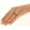 imageGin and Grace 14K Yellow Gold Genuine Blue Sapphire Ring with Diamonds for women  Ethically authentically ampamp organically sourced RoundCut shaped Sapphire handcrafted jewelry for her  Sapphire Ring for women
