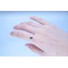 imageGin ampamp Grace 10K Yellow Gold Genuine Blue Sapphire Ring with Diamonds for women  Ethically authentically ampamp organically sourced MarquiseCut shaped Sapphire handcrafted jewelry for her  Sapphire Ring for women