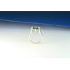 imageGin ampamp Grace 14K Yellow Gold Genuine London Blue Topaz Ring with Diamonds for women  Ethically authentically ampamp organically sourced Cushion cut shaped London Blue Topaz handcrafted jewelry for her  London Blue Topaz Ring for women