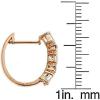 imageGin ampamp Grace womens 14K Rose Gold Genuine Morganite Earrings With Diamonds  Ethically Authentically ampamp Organically Sourced OvalCut Shaped Morganite HandCrafted Jewelry GJ7039EMG