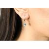 imageGin ampamp Grace 10K White Gold Genuine Aquamarine Diamond I1I2 Earring for Women