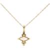 imageGin ampamp Grace 10K Yellow Gold Natural Ethiopian Opal Diamond Pendants with Chain for Women  Ethically Authentically ampamp Organically Sourced Round shaped opal handcrafted Jewelry Gifts For Her Holiday Season Gifts
