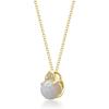 imageGin ampamp Grace 10K Yellow Gold Natural Ethiopian Opal Pendant With Diamonds For Women