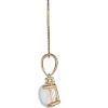 imageGin ampamp Grace 10K Yellow Gold Natural Opal Diamond SI1 Pendant for Women