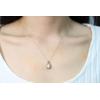 imageGin ampamp Grace 10K Yellow Gold Natural Opal Natural Diamond I1I2 Pendant Necklace with Gold Chain for Women Jewelry Gifts