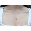 imageGin ampamp Grace 10K Yellow Gold Natural Opal Natural Diamond I1I2 Pendant Necklace with Gold Chain for Women Mothers Day Jewelry Gifts