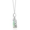 imageGin ampamp Grace Valentines Jewelry 10K White Gold Natural Opal Diamond I1I2 Pendant for Women