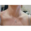 imageGin ampamp Grace Valentines Jewelry 10K Yellow Gold Natural Australian Opal Diamond I1I2 Pendant Necklace for Women