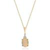 imageGin ampamp Grace Valentines Jewelry 10K Yellow Gold Natural Opal ampamp Diamond I1I2 Pendant for Women