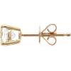 imageGin ampamp Grace 10K Yellow Gold Genuine White Topaz Diamond I1 Stud Earring Daily Work Wear Jewelry for Women Holiday Gifts Gifts for Her