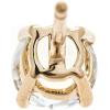 imageGin ampamp Grace 10K Yellow Gold Genuine White Topaz Diamond I1 Stud Earring Daily Work Wear Jewelry for Women Holiday Gifts Gifts for Her