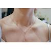 imageGin ampamp Grace 10K Rose Gold Genuine Morganite Necklace for Women