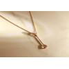 imageGin ampamp Grace 10K Rose Gold Genuine Morganite Necklace for Women