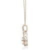 imageGin and Grace 10K Rose Gold Genuine Morganite Diamond Pendants with Chain for Women  Ethically Authentically ampamp Organically Sourced Ovalcut shaped Morganite handcrafted Jewelry Gifts For Her Holiday Season Gifts