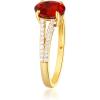 imageGin ampamp Grace womens 14K Yellow Gold Natural Maxican Fire Opal Ring With Diamonds  Ethically Authentically ampamp Organically Sourced OvalCut Shaped Opal HandCrafted Jewelry GJ16226RFO8 8