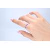 imageGin ampamp Grace 14K White Gold Mozambique Genuine Ruby Ring with Diamonds for women  Ethically authentically ampamp organically sourced Pearcut shaped Ruby handcrafted jewelry for her  Ruby Ring for women