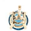 imageGin ampamp Grace 10K Yellow Gold Genuine London Blue Topaz Diamond SI1 Stud Earring for Women
