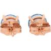 imageGin ampamp Grace 10K Yellow Gold Natural London Blue Topaz 4Prong Stud Earring for Women