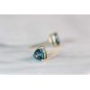 imageGin ampamp Grace 14K Yellow Gold Natural London Blue Topaz Earring for Women