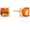imageGin ampamp Grace 14K Yellow Gold Stud Earring with Natural Citrine Daily Work Wear Jewelry for Women Holiday Gifts Gifts for Her