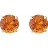 imageGin ampamp Grace 10K Yellow Gold Stud Earring with Genuine Citrine Daily Work Wear Jewelry for Women Holiday Gifts Gifts for Her