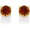 imageGin ampamp Grace 10K Yellow Gold With Natural Citrine Stud Earring for Women Holiday Gifts