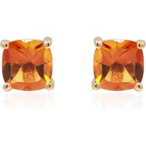 imageGin ampamp Grace 14K Yellow Gold Stud Earring with Natural Citrine Daily Work Wear Jewelry for Women Holiday Gifts Gifts for Her
