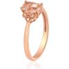 imageGin and Grace 14K Rose Gold Genuine Morganite Ring with Diamonds for women  Ethically authentically ampamp organically sourced Cushioncut shaped Morganite handcrafted jewelry for her  Morganite Ring for women
