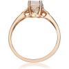 imageGin ampamp Grace 10K Rose Gold Genuine Morganite ampamp Natural Diamond Engagment Promise Propose Promise Ring for Women