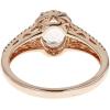 imageGin ampampGrace 14K Rose Gold Genuine Morganite Ring with Diamonds for women  Ethically authentically ampamp organically sourced Ovalcut shaped Morganite handcrafted jewelry for her  Morganite Ring for women
