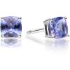 imageGin ampamp Grace 925 Sterling Silver Genuine Tanzanite Stud Earrings for Women