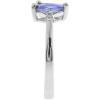 imageGin ampamp Grace 925 Sterling Silver Genuine Tanzanite Ring with Diamonds for Women Holiday Gifts  Ethically Authentically ampamp Organically Sourced Marquisecut shaped Tanzanite handcrafted jewelry for her