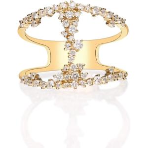 imageGin ampamp Grace 14K Yellow Gold Natural White Diamond Ring for Women Holiday Gifts  Ethically Authentically ampamp Organically Sourced Roundcut shaped Diamond handcrafted jewelry for her  Diamond Ring for Women Holiday Gifts