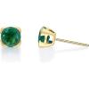 imageGin ampamp Grace 10K Yellow Gold Natural Emerald Earrings for Women Holiday Gifts  Ethically Authentically ampamp Organically Sourced Ovalcut shaped Emerald handcrafted jewelry for her  Emerald Earrings for Women Holiday Gifts