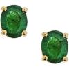 imageGin ampamp Grace14K Yellow Gold Natural Zambian Emerald Earrings for Women Holiday Gifts  Ethically Authentically ampamp Organically Sourced Ovalcut Emerald handcrafted jewelry for her  Emerald Earrings for Women Holiday Gifts