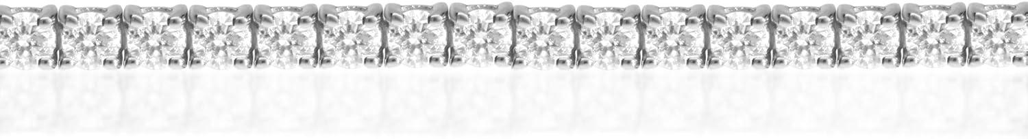 imageGin ampamp Grace 14K White Gold Natural White Diamond SI Bracelet for Women Jewelry Gifts