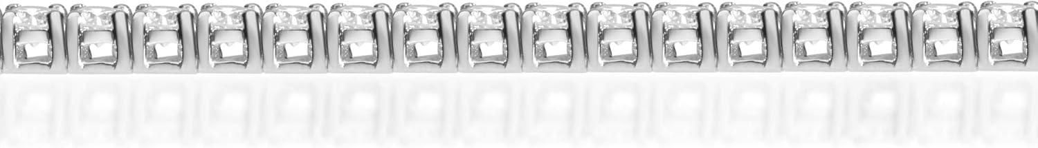 imageGin ampamp Grace 14K White Gold Natural White Diamond SI Bracelet for Women Jewelry Gifts