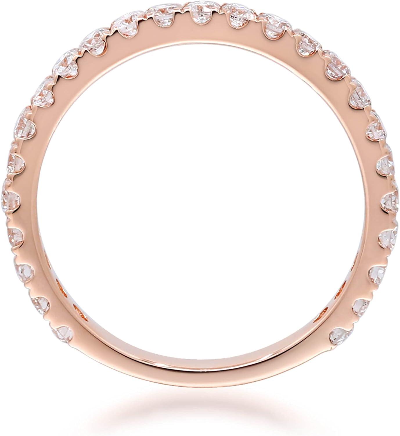 imageGin ampamp Grace Ring for women Valentine Gift for her Jewellery for Women 14K Rose Gold White Diamond Ring for Women Gold Jewellery Diamond Ring Gift for Wife Gin ampamp Grace Jewellery Gift for Girl Gift For GirlFriend Special Friend Deal 2023 Sale 2023