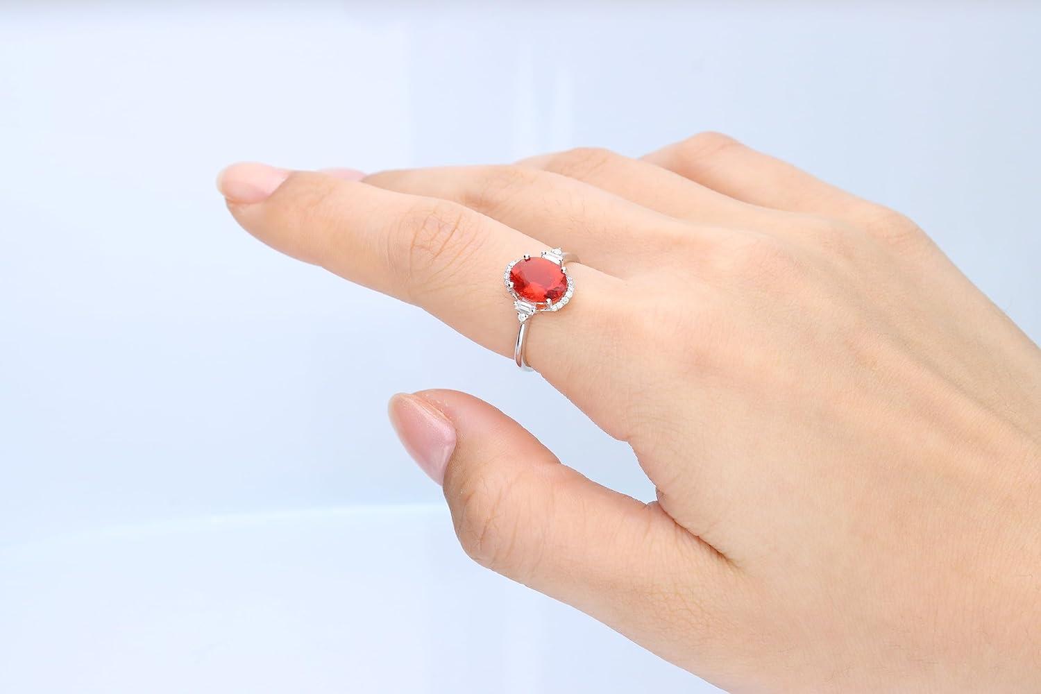 imageGin and Grace 14K White Gold Natural Mexican Fire Opal Ring with Diamonds for women  Ethically authentically ampamp organically sourced Ovalcut shaped opal handcrafted jewelry for her