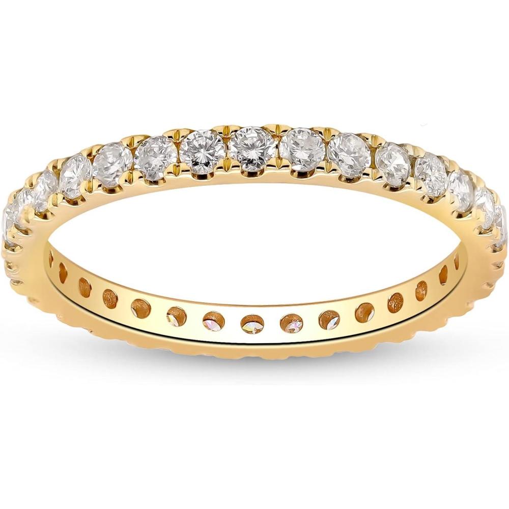 imageGin ampamp Grace 14K Yellow Diamond Ring for women  Ethically authentically ampamp organically sourced Roundcut shaped Diamond handcrafted jewelry for her  Diamond Ring for women