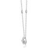 imageGin ampamp Grace 14K White Gold Natural Diamond Pendant for Women Holiday Gifts  Ethically Authentically ampamp Organically Sourced Roundcut shaped Diamond handcrafted Jewelry Gifts For Her Holiday Season Gifts  Diamond Necklace for Women Holiday Gifts