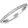 imageGin ampamp Grace 14K White Gold Real Diamond Ring I1 with Daily Work Wear Jewelry for Women Gifts for Her