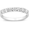 imageGin ampamp Grace 14K White Diamond Ring for women  Ethically authentically ampamp organically sourced Roundcut shaped Diamond handcrafted jewelry for her  Diamond Ring for women