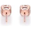 imageGin ampamp Grace 10K Rose Gold Genuine Morganite Earrings for Women Holiday Gifts  Ethically Authentically ampamp Organically Sourced Roundcut shaped Morganite handcrafted jewelry for her  Morganite Earrings for Women Holiday Gifts