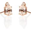 imageGin ampamp Grace 10K Rose Gold Genuine Morganite Earrings for Women Holiday Gifts  Ethically Authentically ampamp Organically Sourced Ovalcut shaped Morganite handcrafted jewelry for her  Morganite Earrings for Women Holiday Gifts