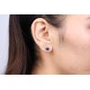 imageGin ampamp Grace 10K Yellow Gold Genuine Blue Sapphire Stud Earring for Women