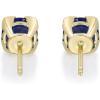 imageGin ampamp Grace 10K Yellow Gold Genuine Blue Sapphire Stud Earring for Women