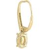 imageGin ampamp Grace 14K Yellow Gold Natural Australian Opal ampamp Diamond I1I2 LeverBack Drop Style Earring for Women
