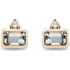 imageGin and Grace 14K Rose Gold Genuine Aquamarine Earrings with Diamonds for womenEthically Metal Gemstone Aquamarine Diamond