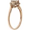 imageGin and Grace 10K Rose Gold Genuine Morganite Ring with Diamonds for women  Ethically authentically ampamp organically sourced Heartcut shaped Morganite handcrafted jewelry for her  Morganite Ring for women